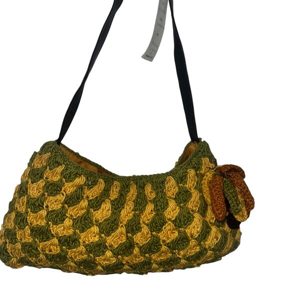 NWT B Bags Crochet Hobo Purse – 12" x 6" - Picture 1 of 5